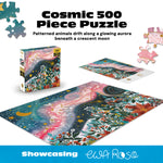 Gold Collection: Celestial Animals 500 Piece Puzzle
