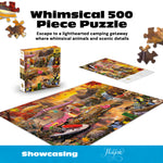 Gold Collection: Animal Campers 500 Piece Puzzle