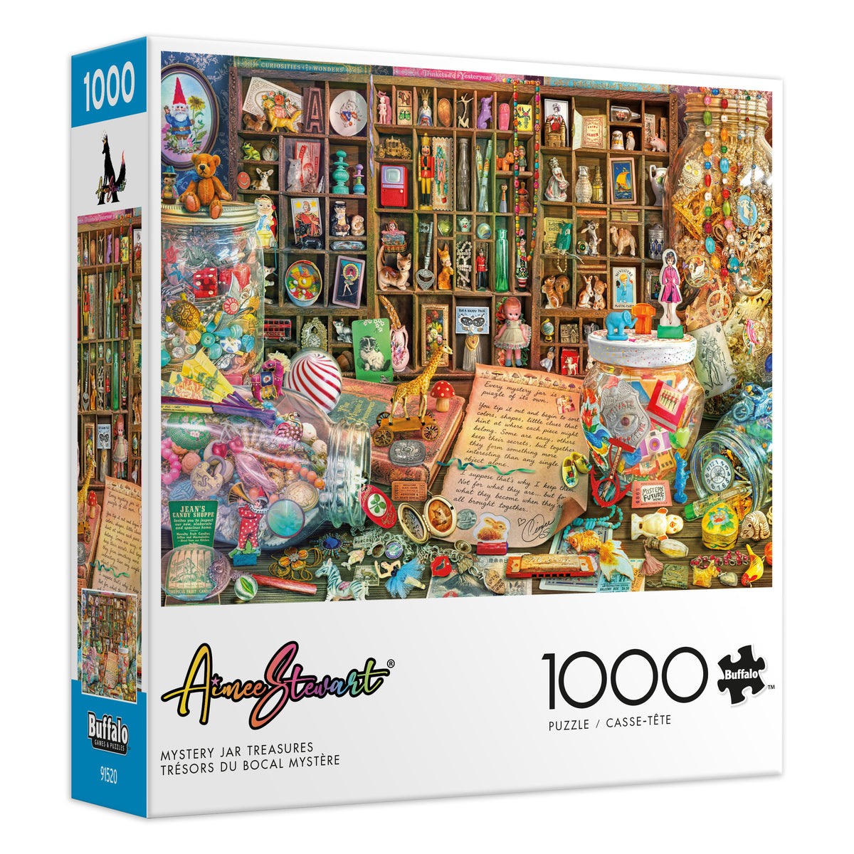 Aimee Stewart:  Mystery Jar Treasures 1000 Piece Puzzle
