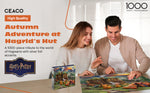 Ceaco Silver Select - Thomas Kinkade Harry Potter - Hagrid’s Hut - 1000 Piece Silver Select Jigsaw Puzzle