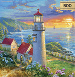Gold Collection – Evening Watch 500 Piece Jigsaw Puzzle - Abraham Hunter