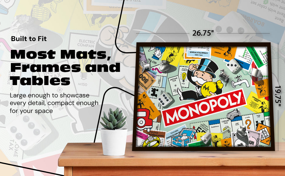 Monopoly Collage 1000 Piece Puzzle