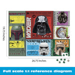 Star Wars Helmets 1000 Piece puzzle for Adults - Sapphire Select