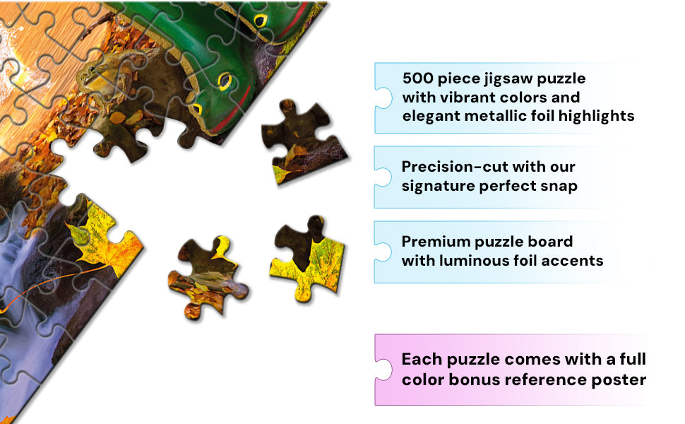 Gold Collection: Animal Campers 500 Piece Puzzle