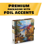 Gold Collection – Adirondack Lake 500 Piece Jigsaw Puzzle - Abraham Hunter