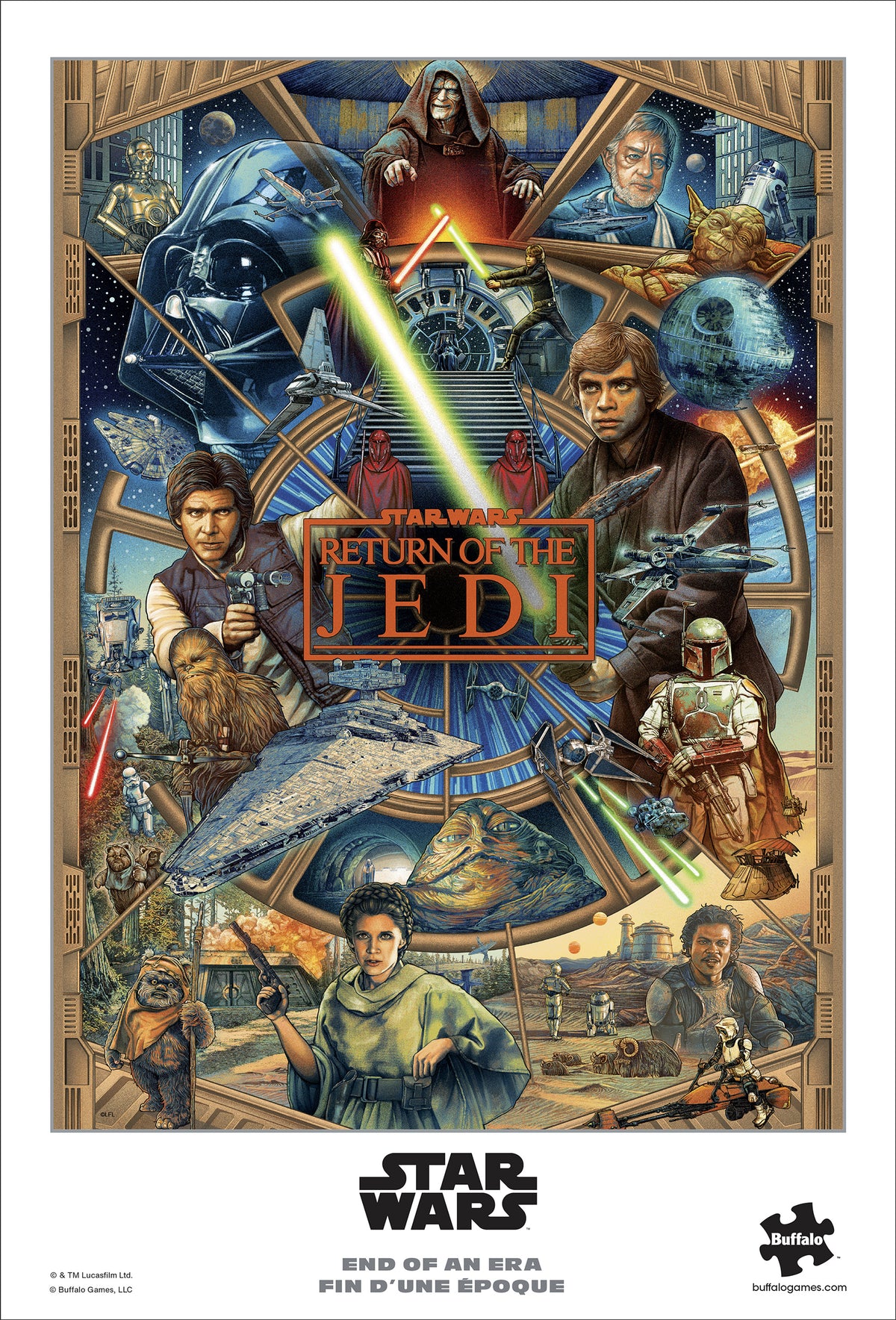 Star Wars™ End Of An Era - 1000 Piece Silver Select Jigsaw Puzzle