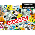 Monopoly Collage 1000 Piece Puzzle