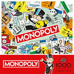 Monopoly Collage 1000 Piece Puzzle