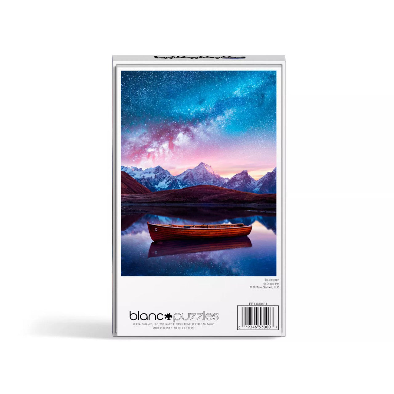 blanc - CALM BOAT 300 Piece Jigsaw Puzzle