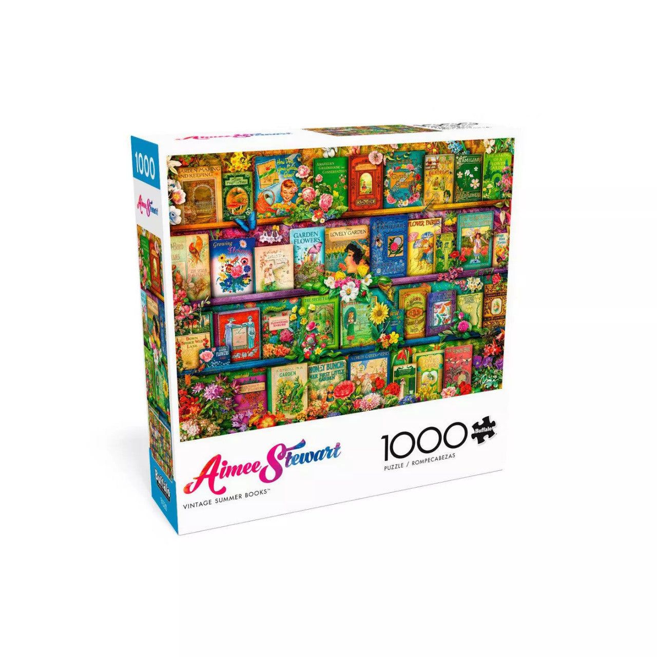 Aimee Stewart: Vintage Summer Books 1000 Piece Jigsaw Puzzle
