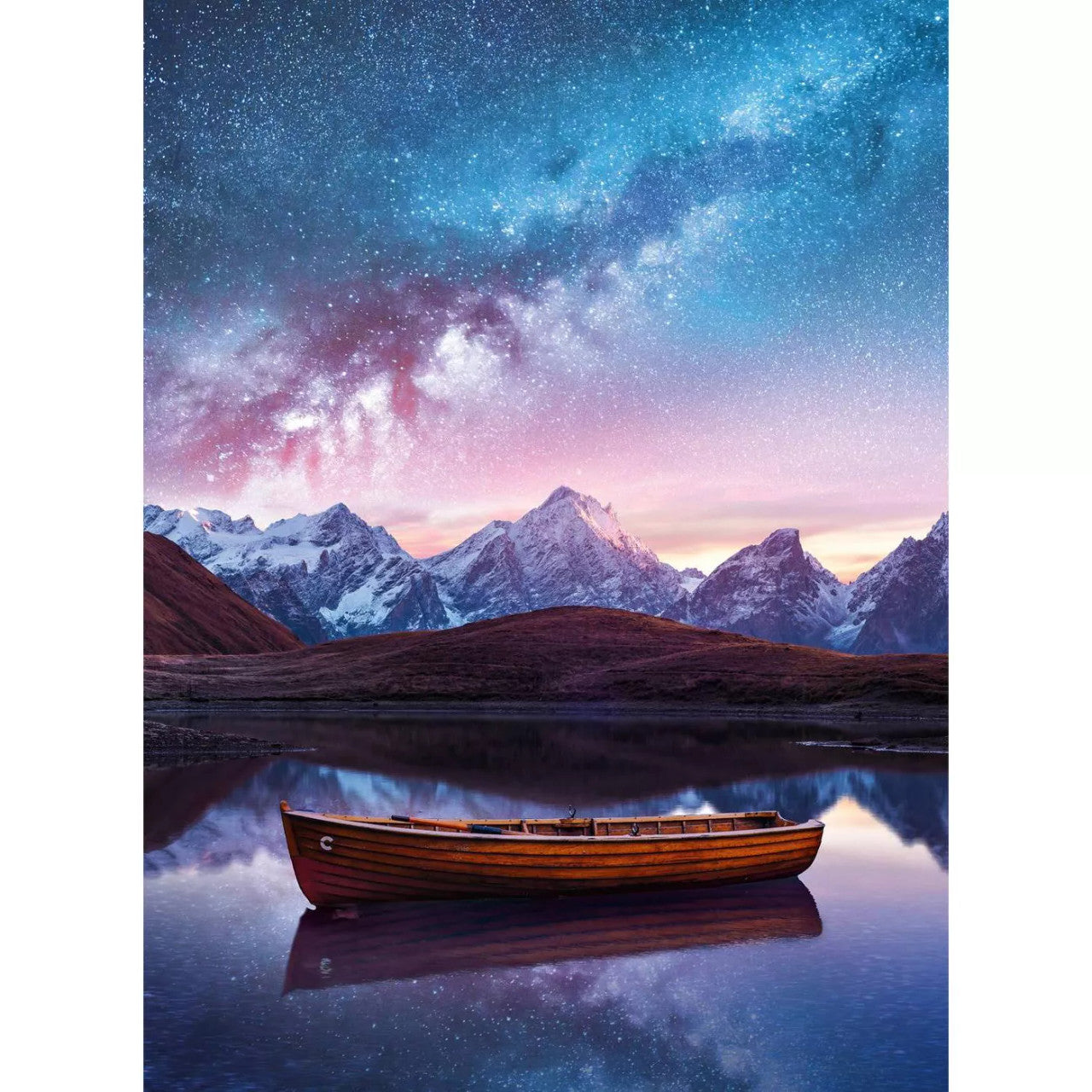 blanc - CALM BOAT 300 Piece Jigsaw Puzzle