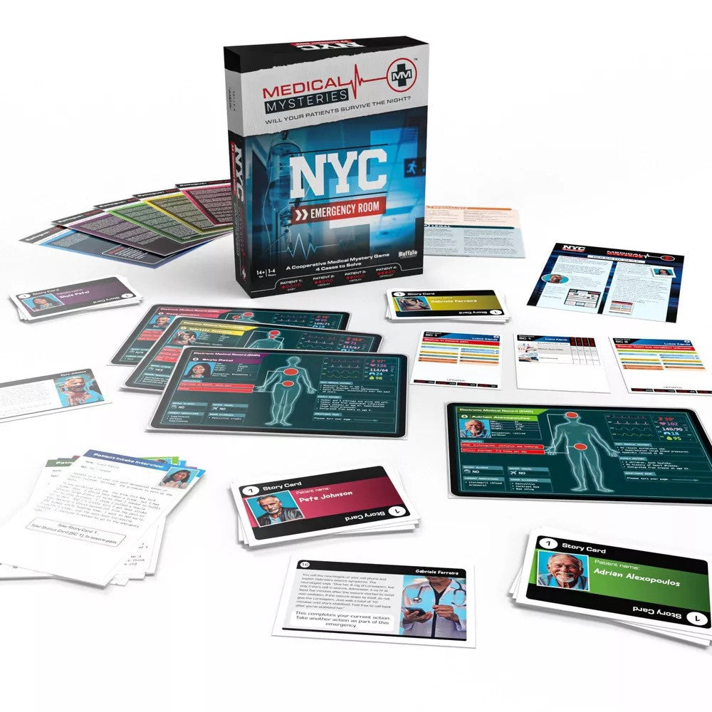Medical Mysteries: NYC Emergency Card Game