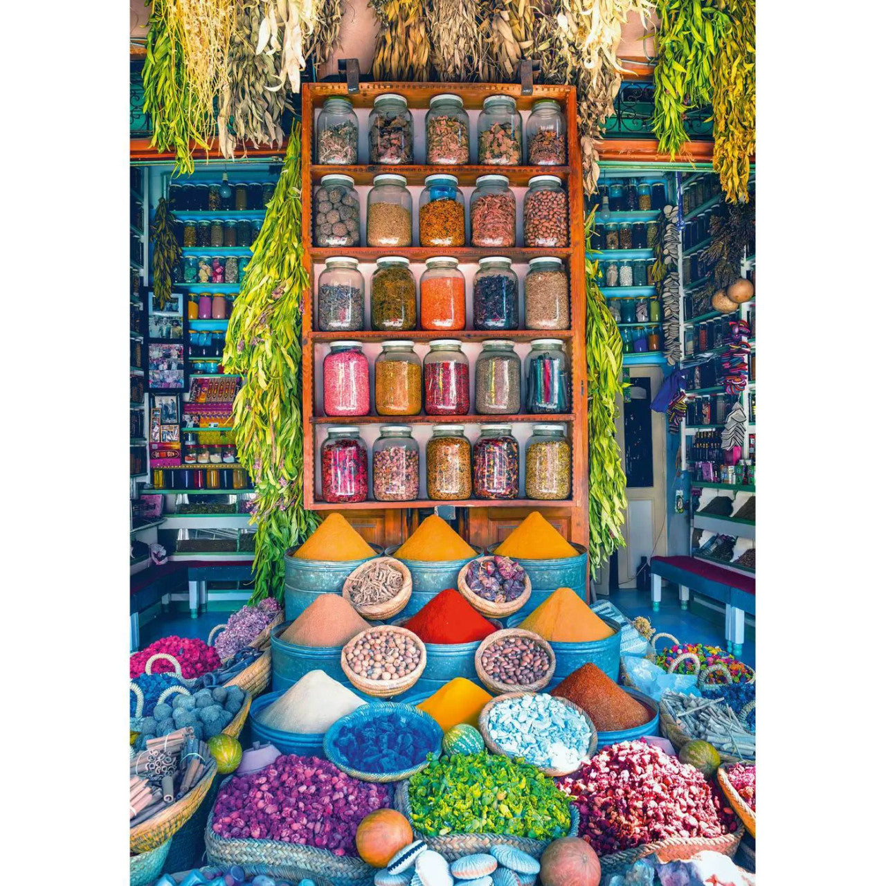 blanc - Moroccan Spices 500 Piece Jigsaw Puzzle