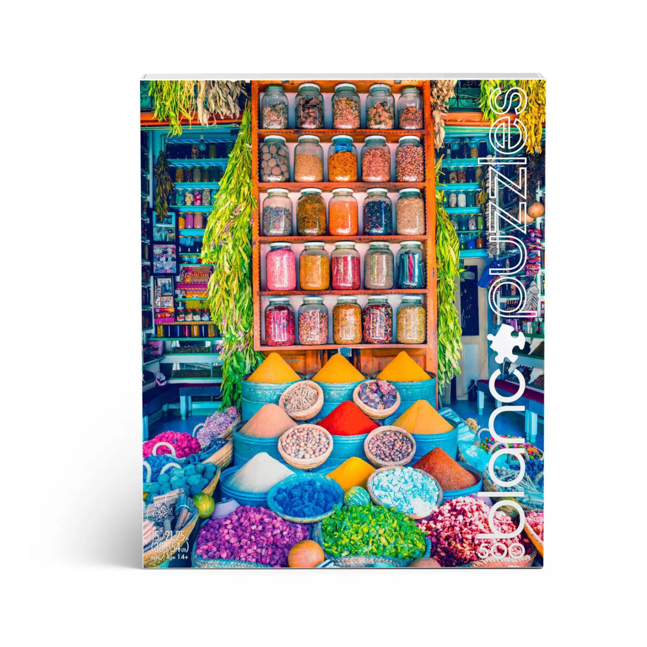 blanc - Moroccan Spices 500 Piece Jigsaw Puzzle