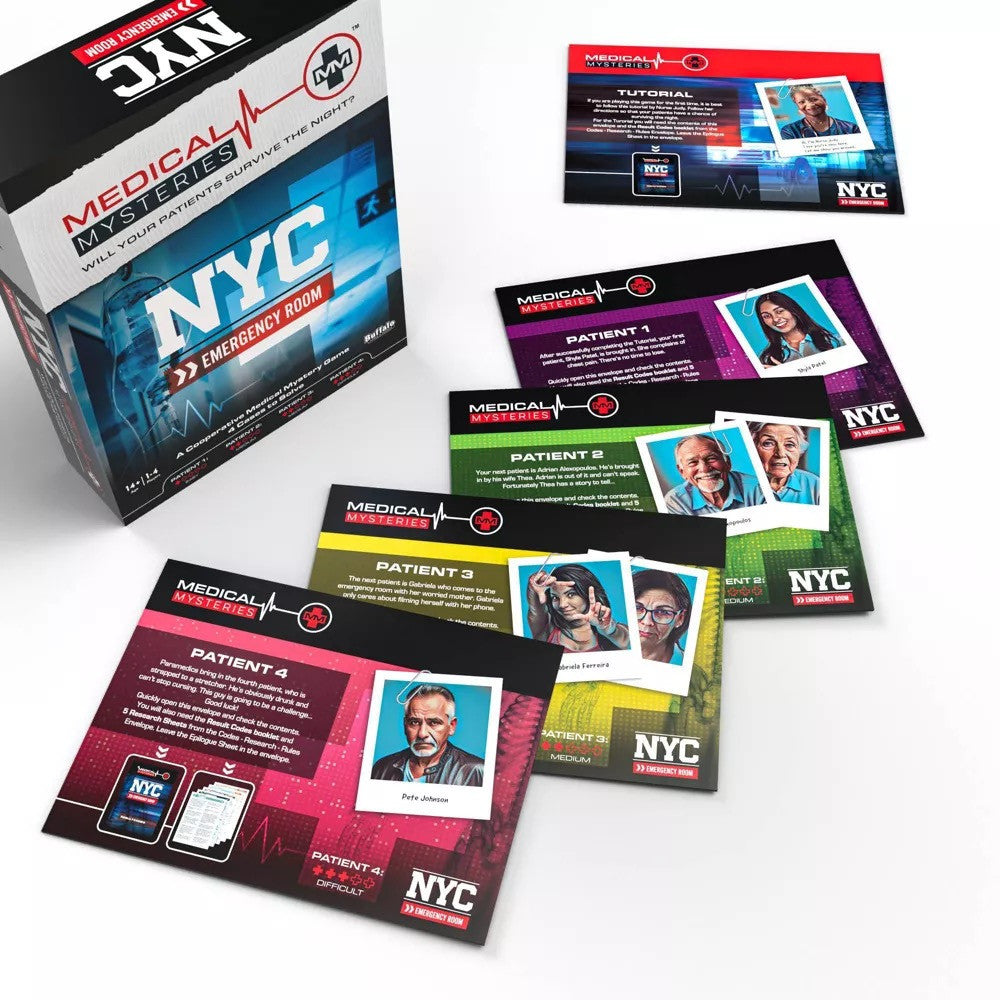 Medical Mysteries: NYC Emergency Card Game