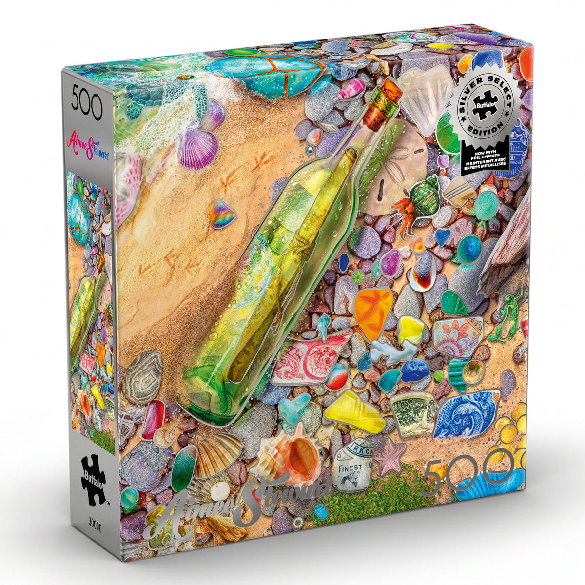 Silver Select - Aimee Stewart: Beachcomber's Bounty 500 Piece Puzzle