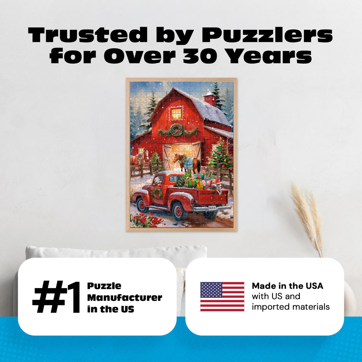 Country Life: Delivering Christmas 500 Piece Jigsaw Puzzle