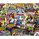 Silver Select: Marvel Comic Collage 2000 Piece Puzzle