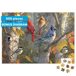 Hautman Brothers: Fall Birds 500 Piece Puzzle