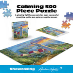 Gold Collection – Evening Watch 500 Piece Jigsaw Puzzle - Abraham Hunter