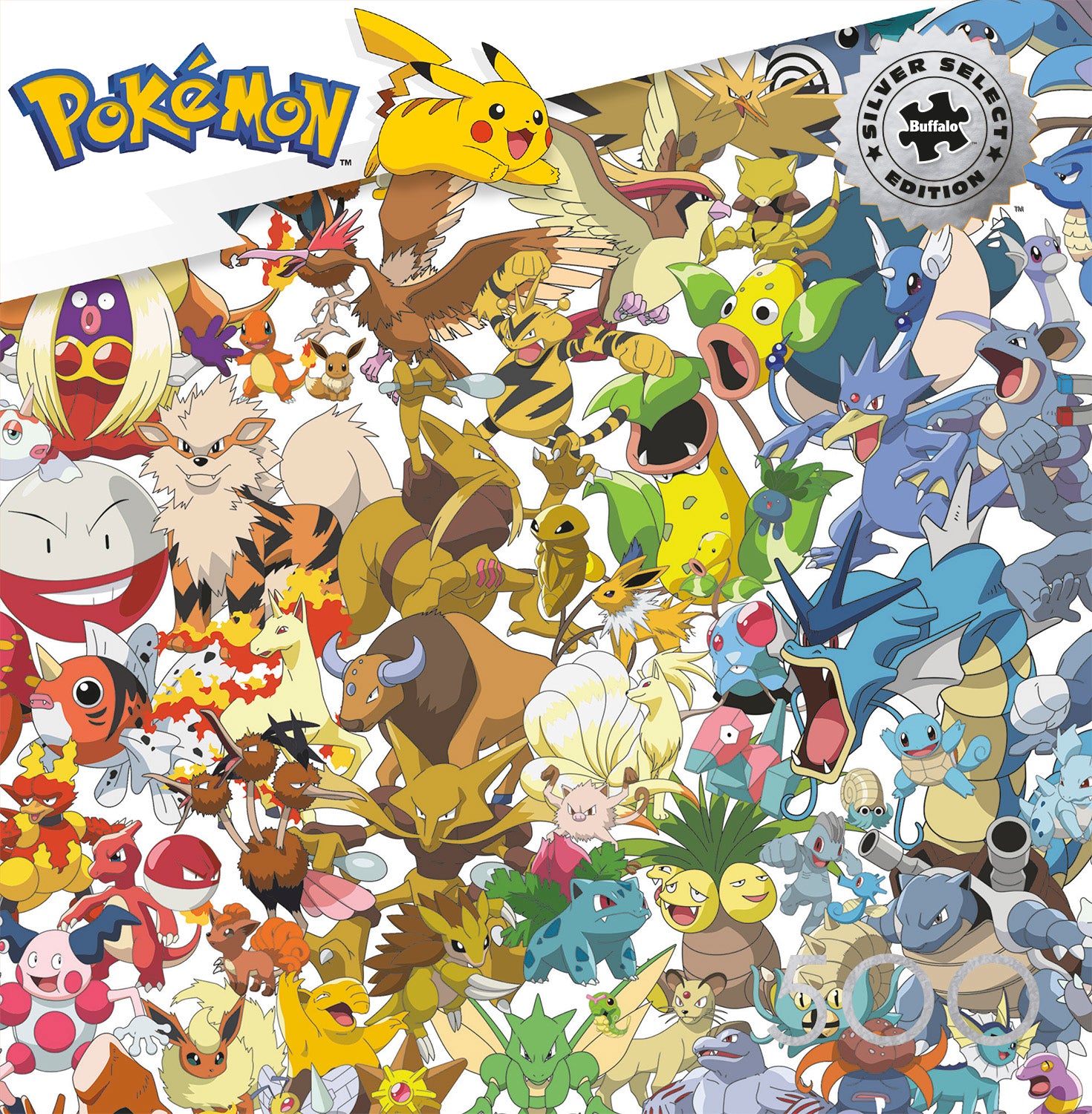 Pokémon™ Silver Select Kanto 151 - 500 Piece Jigsaw Puzzle