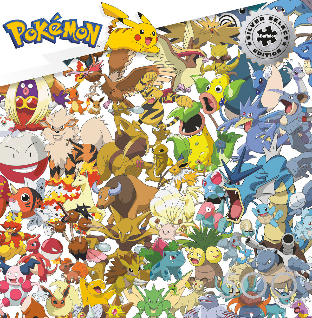 Pokémon™ Silver Select Kanto 151 - 500 Piece Jigsaw Puzzle