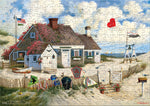 Charles Wysocki - Silver Select: Rootbeer Break at the Butterfields 500 Piece Puzzle