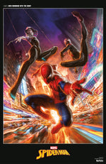Marvel Web-Swinging Into The Night Spider-Man 1000 Piece Jigsaw Puzzle