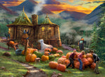 Ceaco Silver Select - Thomas Kinkade Harry Potter - Hagrid’s Hut - 1000 Piece Silver Select Jigsaw Puzzle
