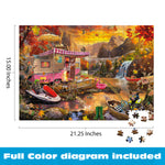 Gold Collection: Animal Campers 500 Piece Puzzle