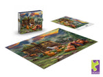 Ceaco Silver Select - Thomas Kinkade Harry Potter - Hagrid’s Hut - 1000 Piece Silver Select Jigsaw Puzzle