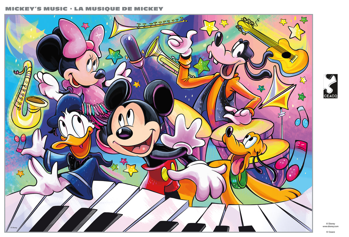 Silver Select: Disney Mickey's Music 500 Piece Puzzle