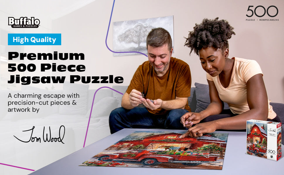 Country Life: Delivering Christmas 500 Piece Jigsaw Puzzle