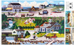 Charles Wysocki: Cricket Hawk Harbor 1000 Piece Puzzle
