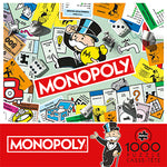 Monopoly Collage 1000 Piece Puzzle