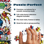 Silver Select: Marvel Comic Collage 2000 Piece Puzzle