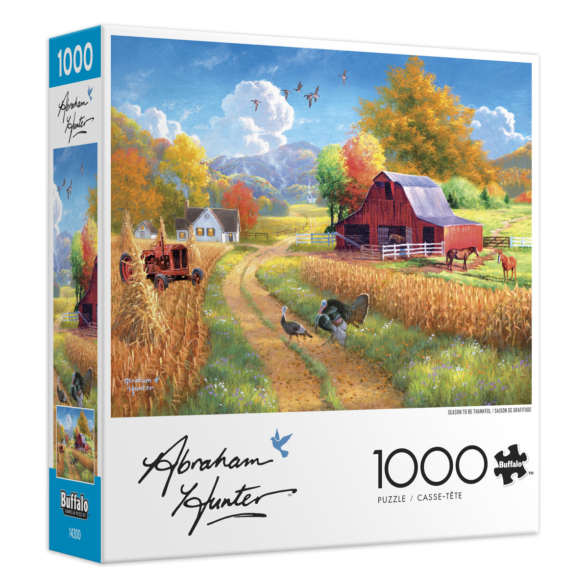 Abraham Hunter: Season to be Thankful 1000 Piece Puzzle