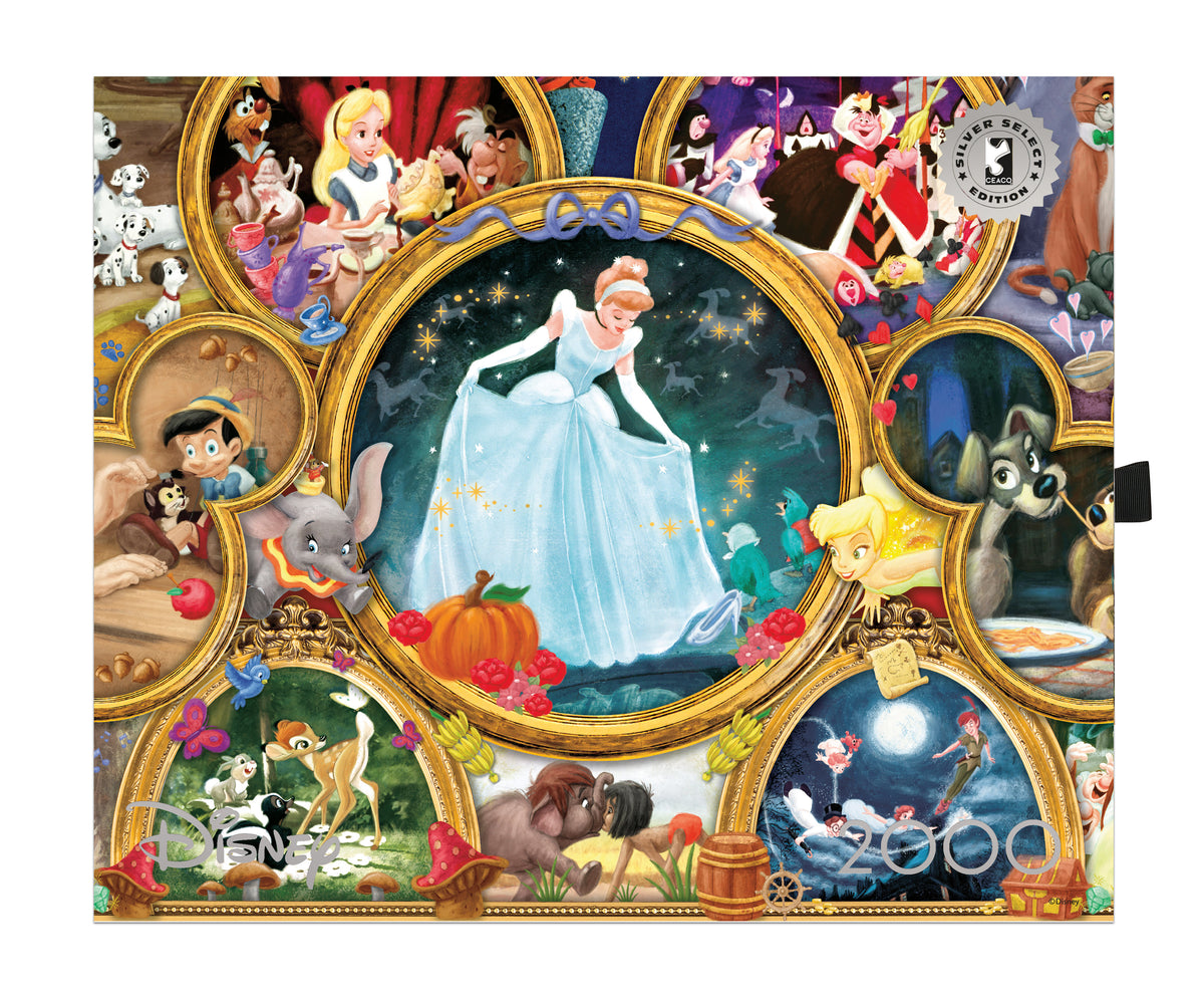 Silver Select: Disney Classic Collage 2000 Piece Puzzle