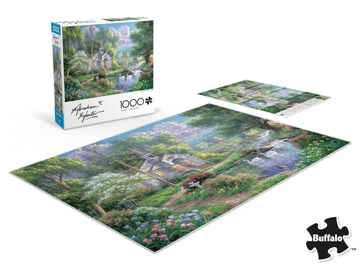 Abraham Hunter: Joyful Chapel 1000 Piece Puzzle
