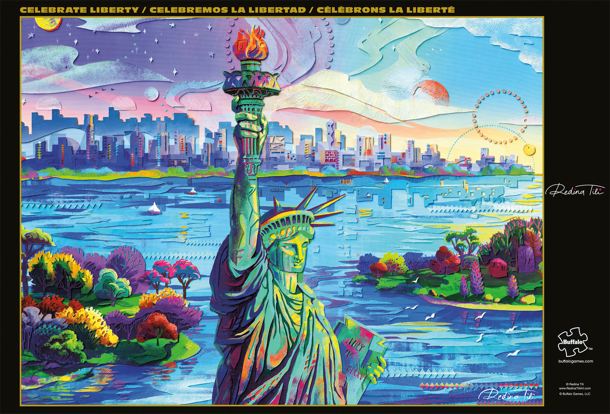 Gold Collection: Celebrate Liberty 1000 Piece Puzzle
