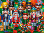 Silver Select Nutcrackers for Christmas 1000 Piece Puzzle