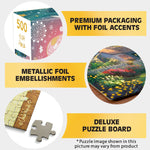 Gold Collection: Celestial Animals 500 Piece Puzzle