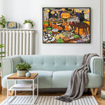 Tracey Flickinger Halloween Haul 1000 Piece puzzle - Sapphire Select