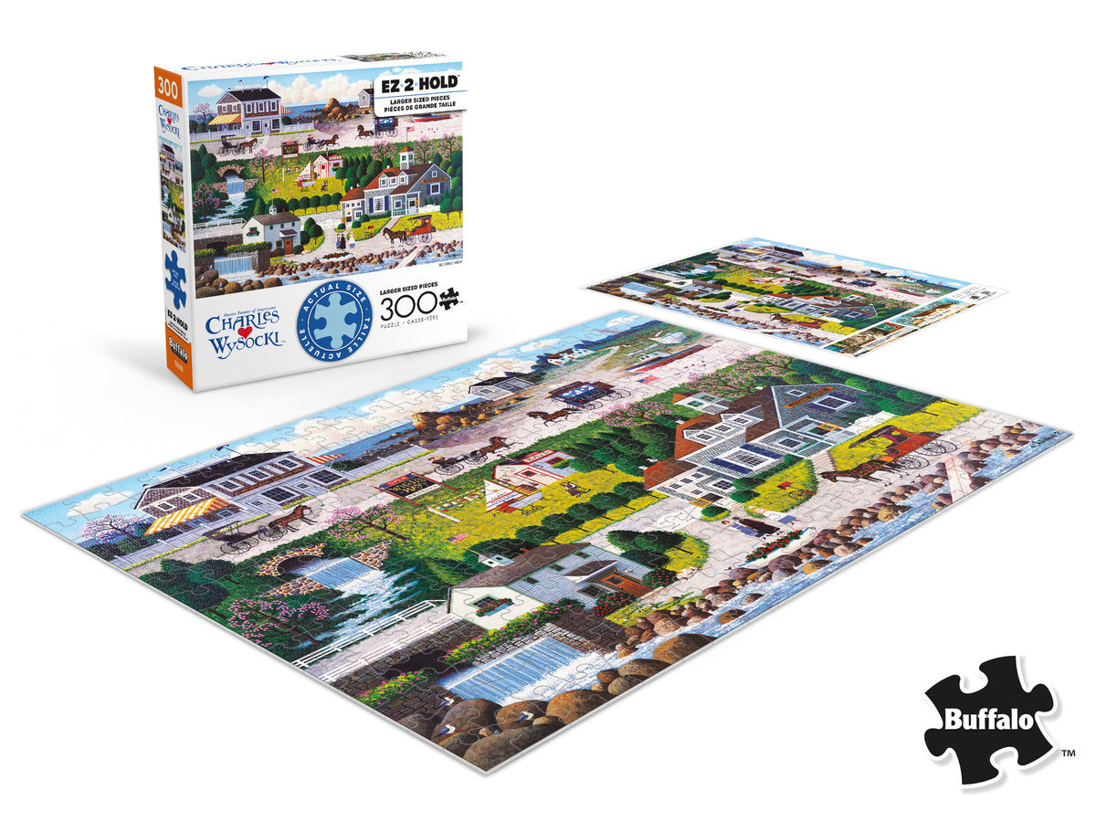 Charles Wysocki: Cricket Hawk Harbor 1000 Piece Puzzle