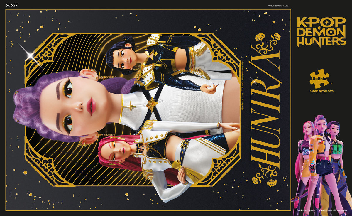 Gold Collection: KPop Demon Hunters Golden Huntrix 500 Piece Puzzle