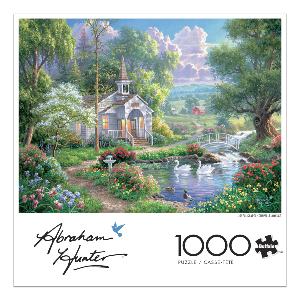 Abraham Hunter: Joyful Chapel 1000 Piece Puzzle
