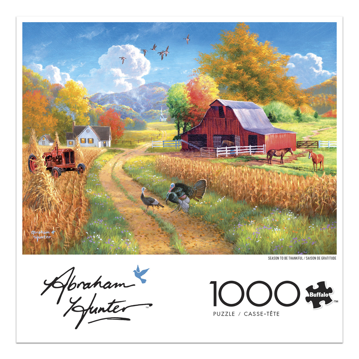 Abraham Hunter: Season to be Thankful 1000 Piece Puzzle