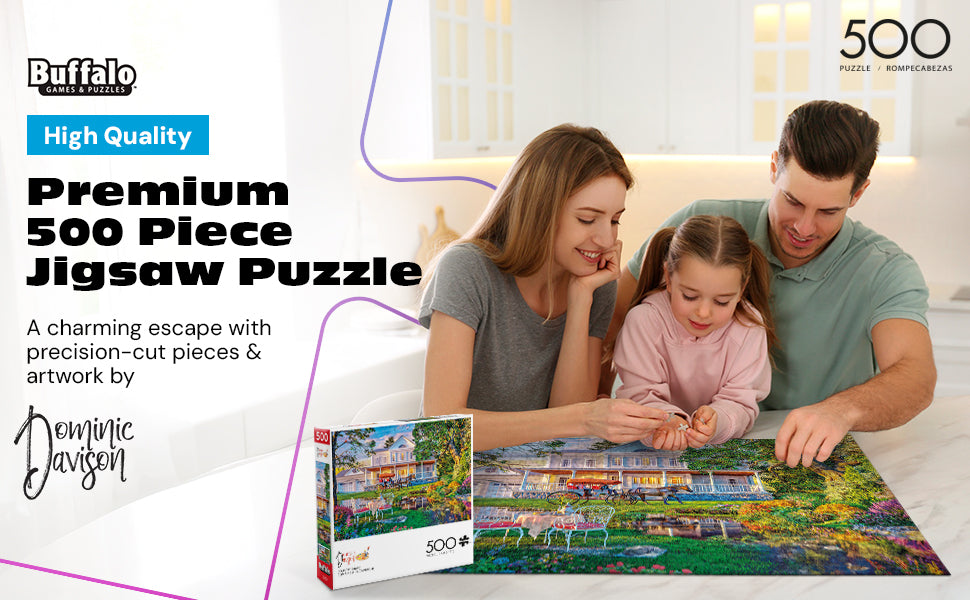Country Life: Country Estate 500 Piece Puzzle