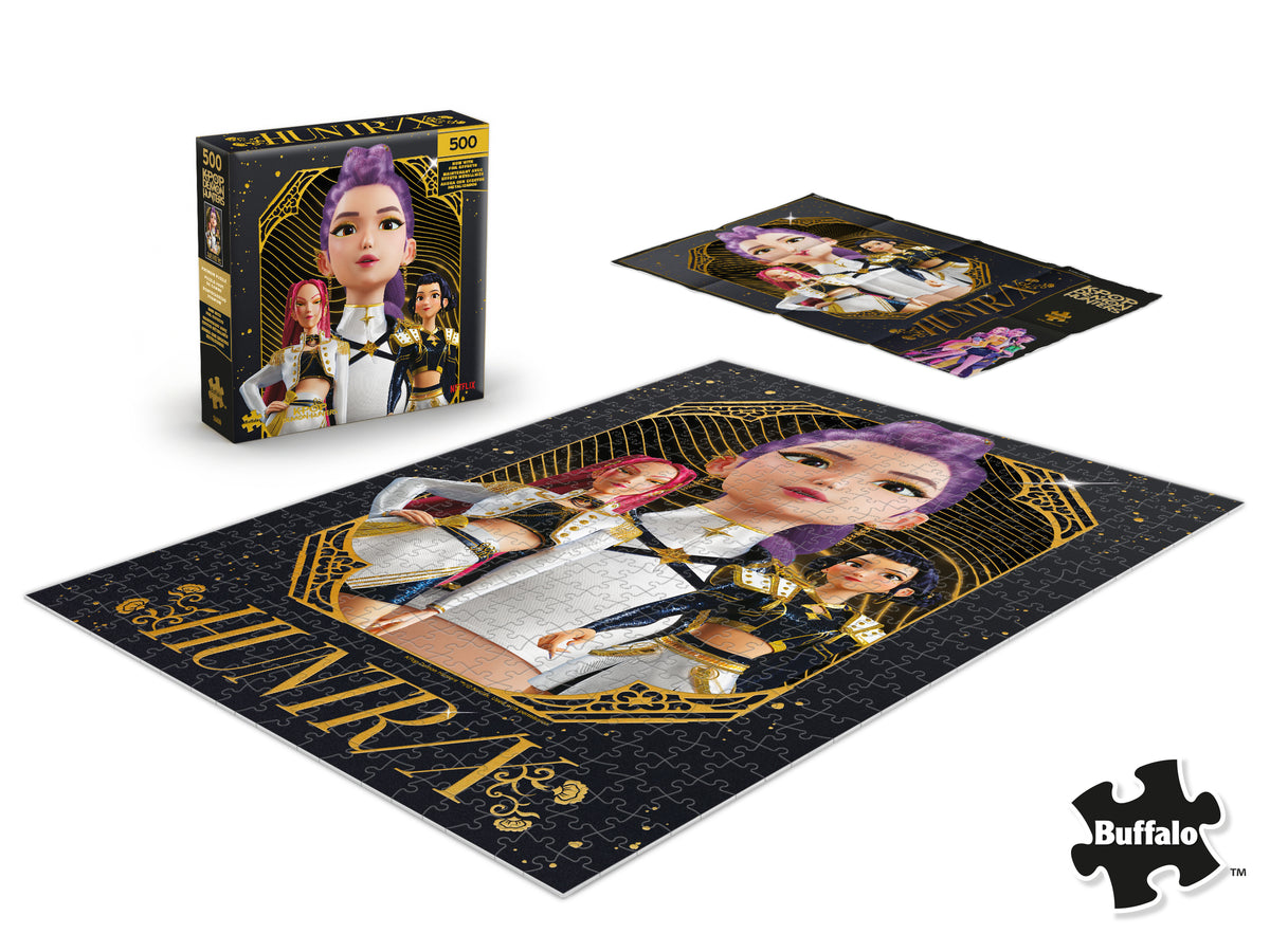 Gold Collection: KPop Demon Hunters Golden Huntrix 500 Piece Puzzle