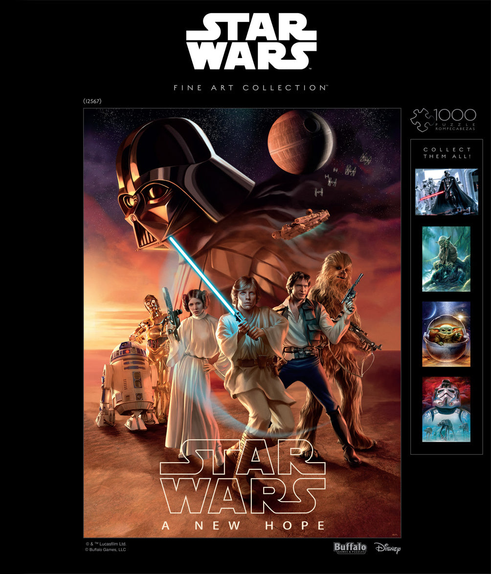 Star Wars™: The Force 1000 Piece Jigsaw Puzzle – Buffalo Games